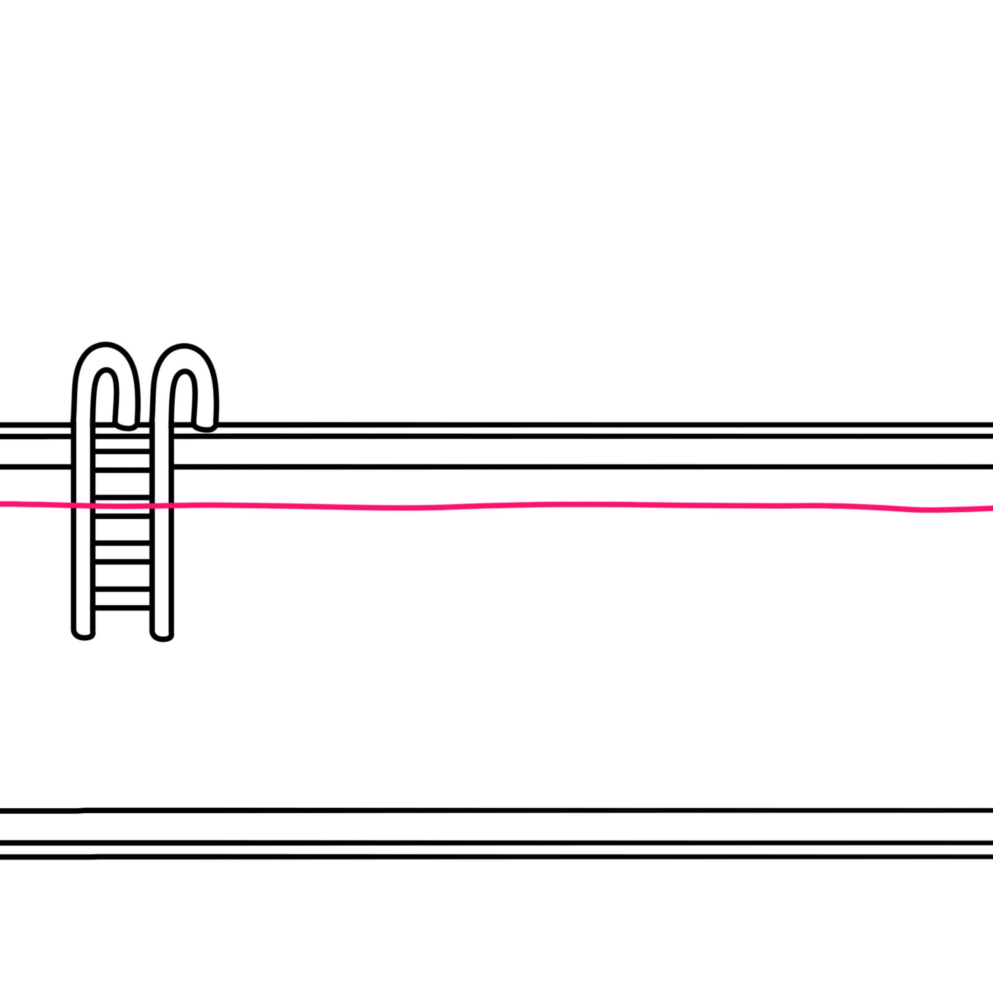 Draw a Swimming Pool - Step-4