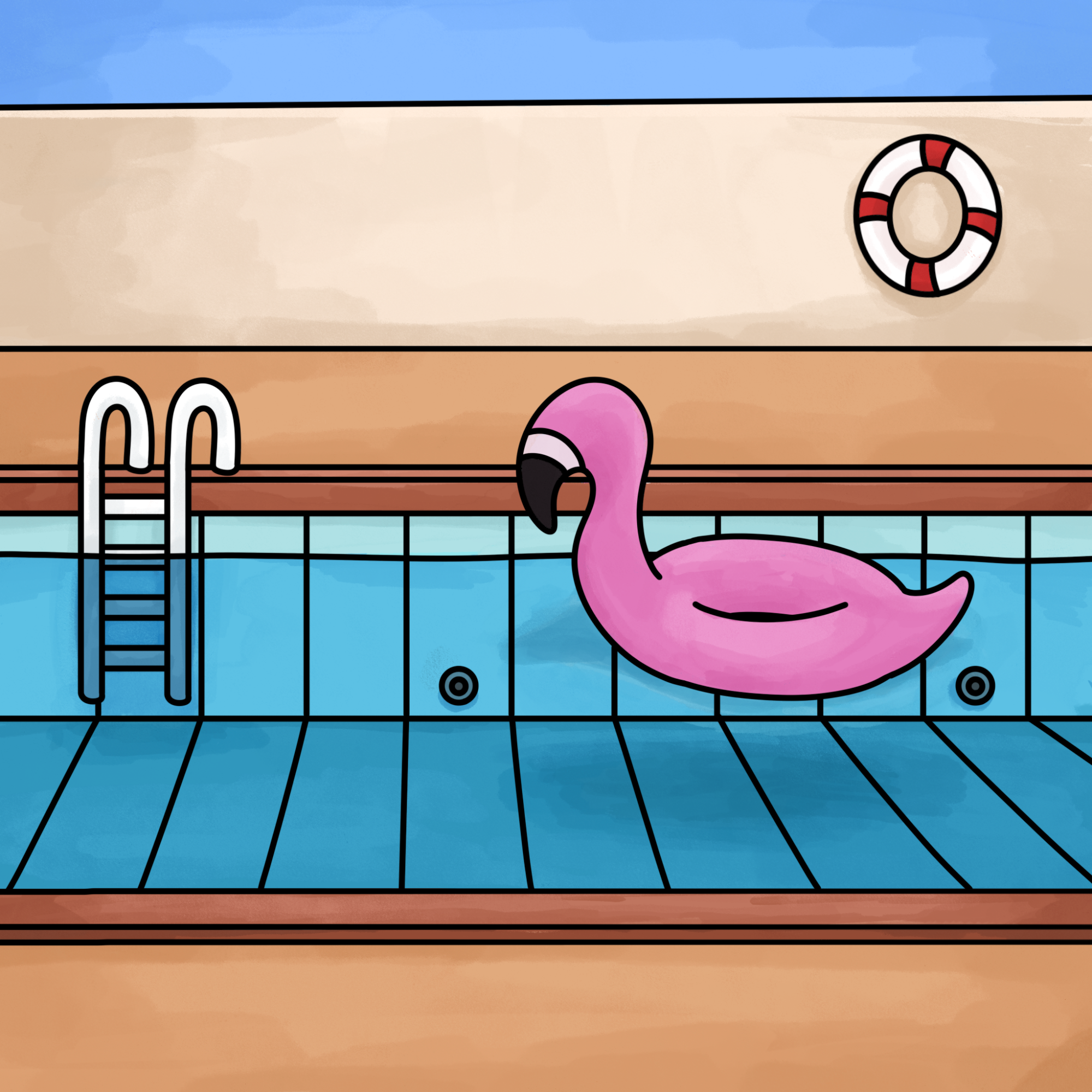 Draw a Swimming Pool