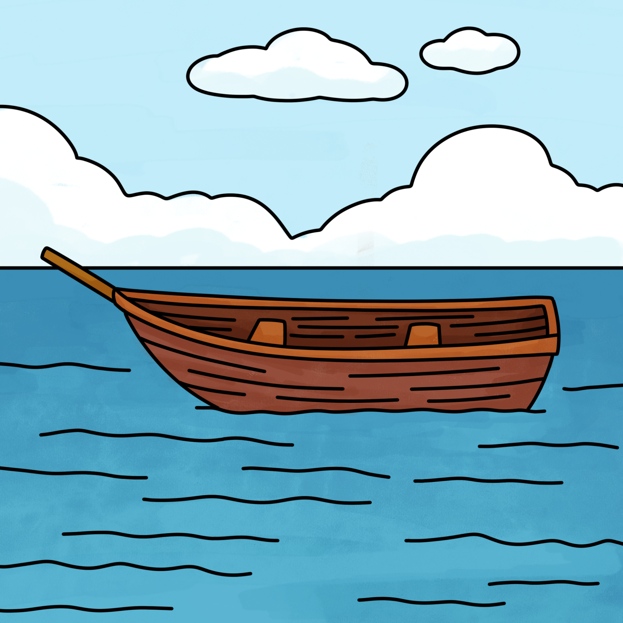 How to Draw a Boat