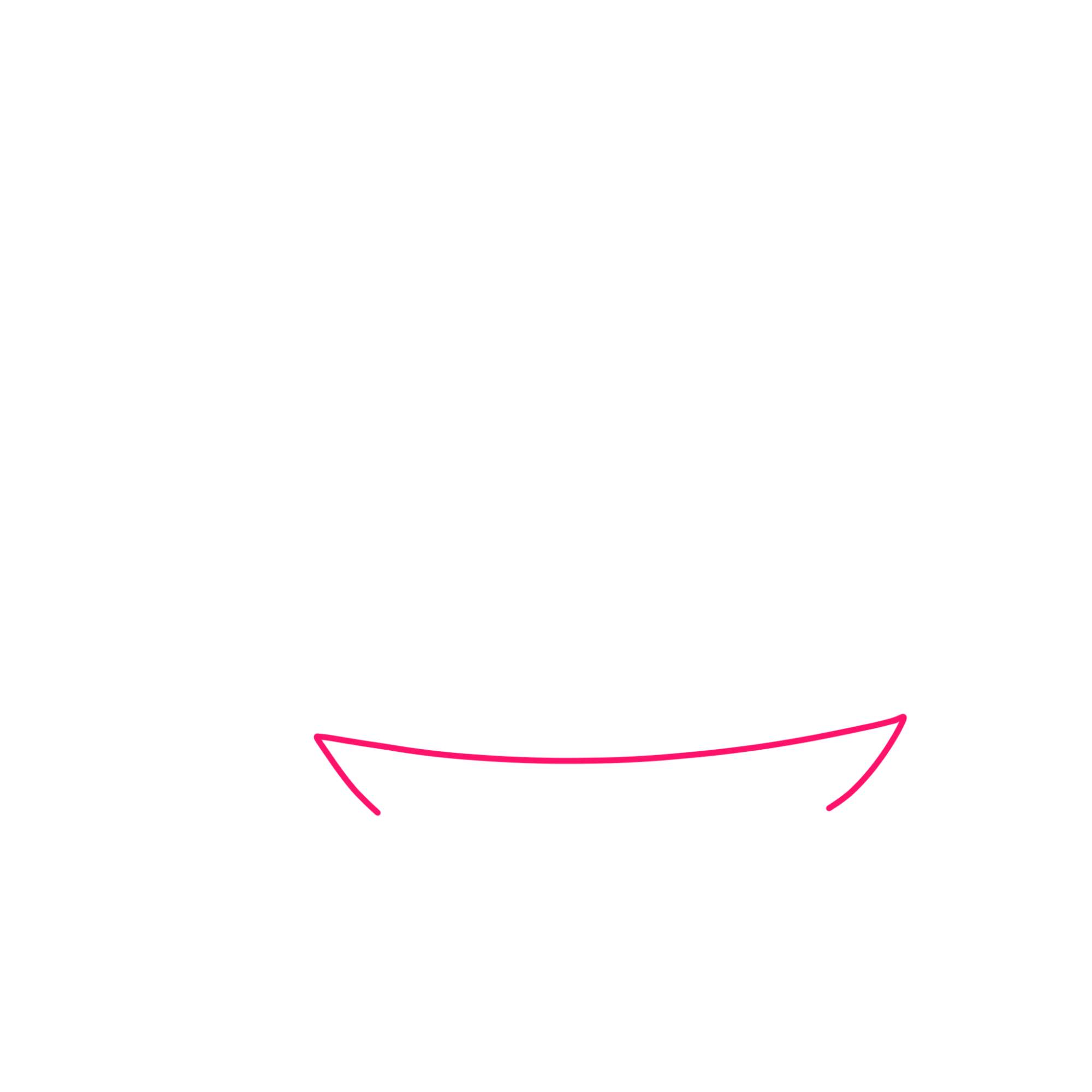 How to Draw a Sailboat - Step-1