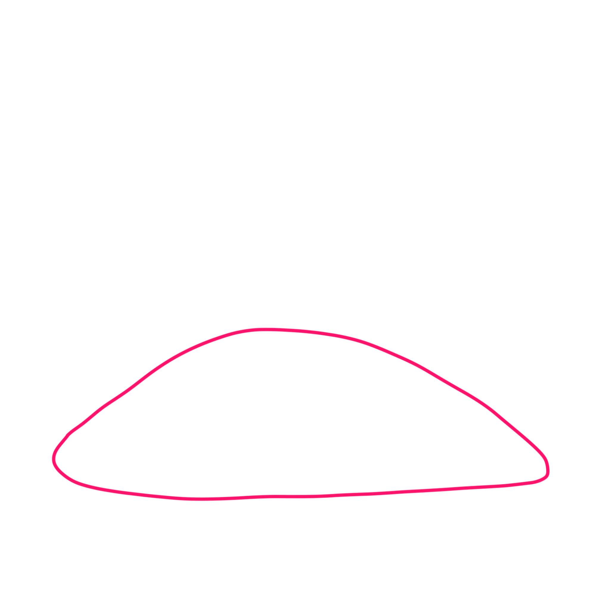 How to Draw an Island - Step-1