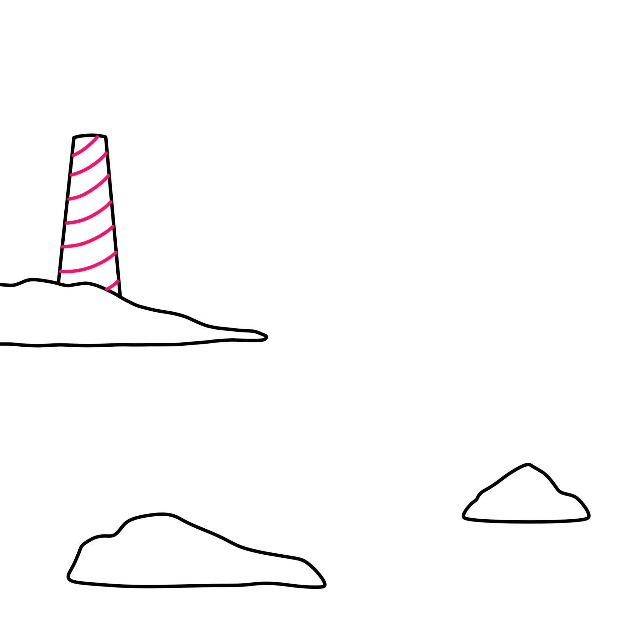 How to Draw the Sea - Step-4