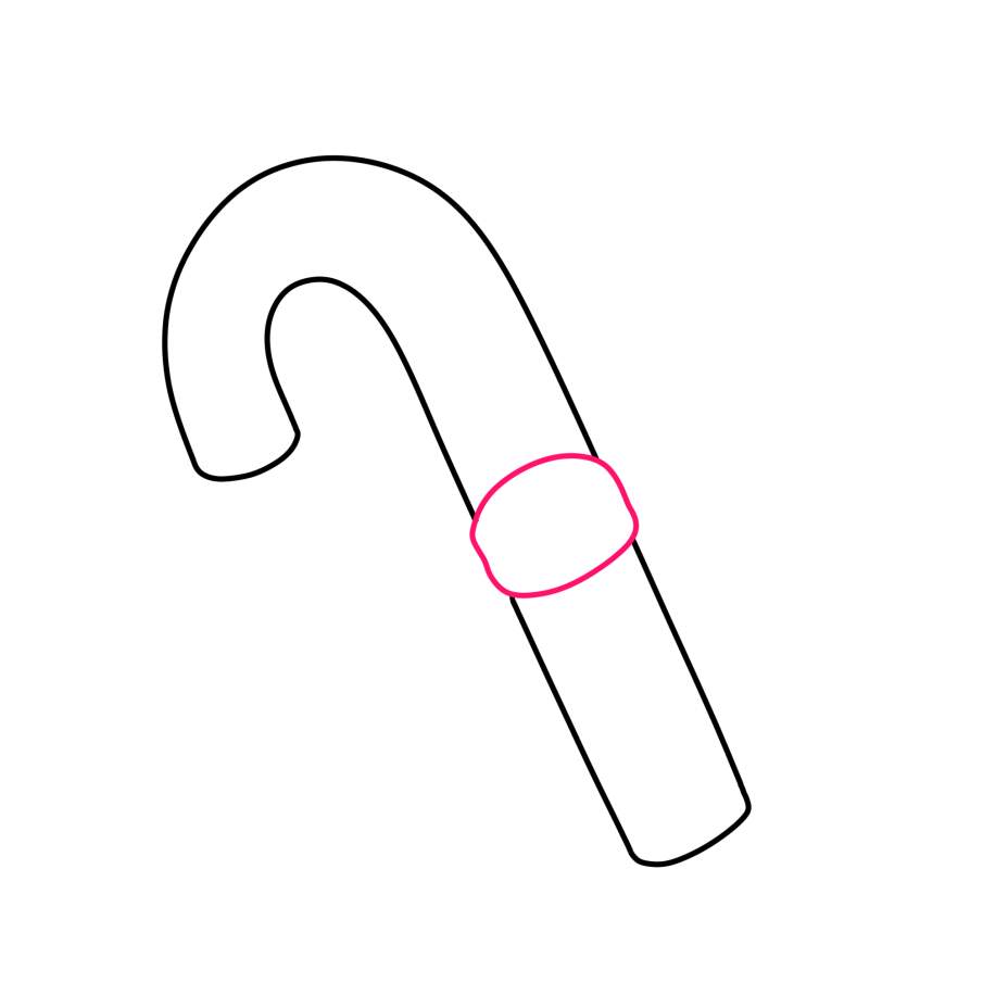 Candy Cane Drawing - Drawing with Dawn