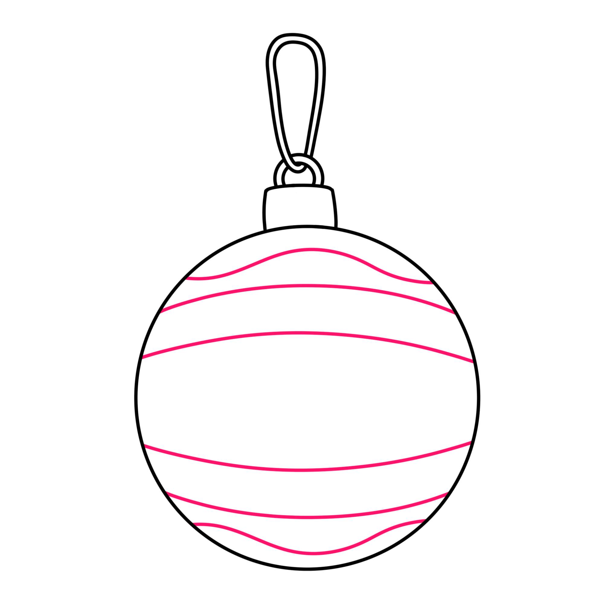 Easy Ornament Drawing - Step-5