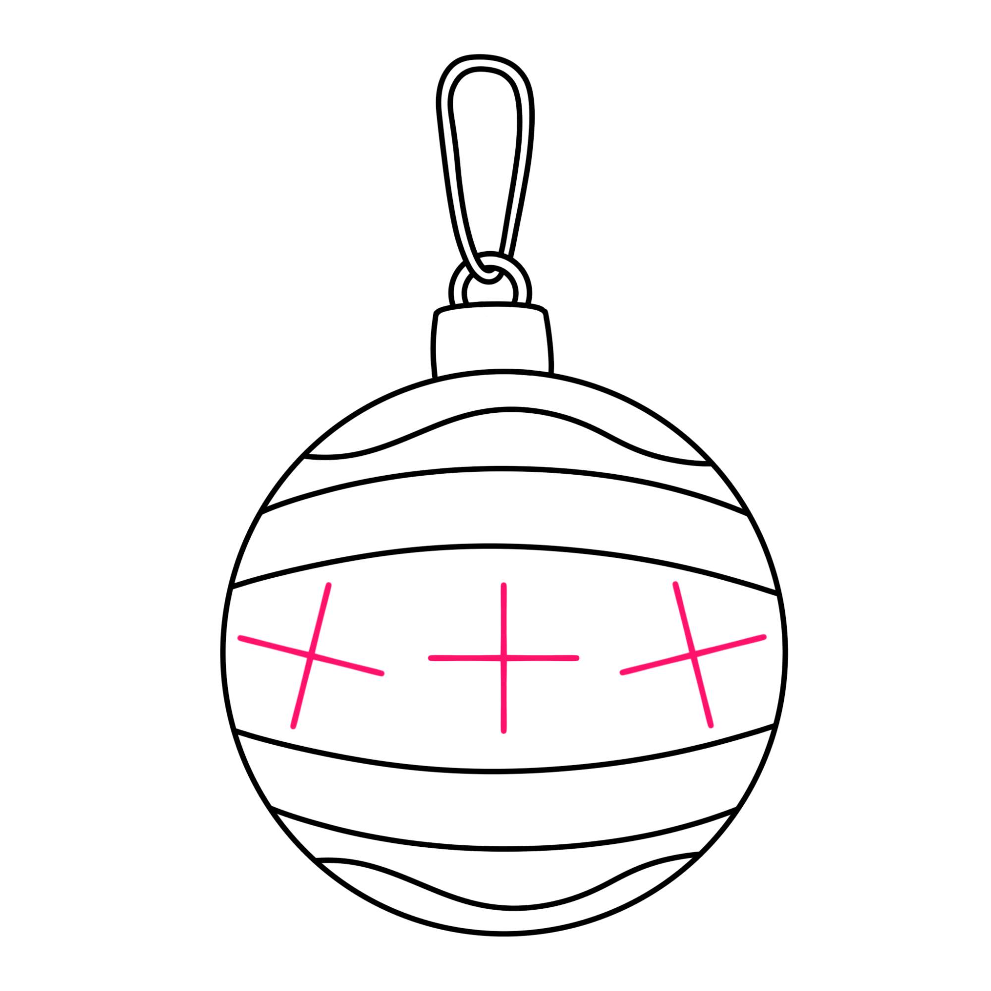 Easy Ornament Drawing - Step-6