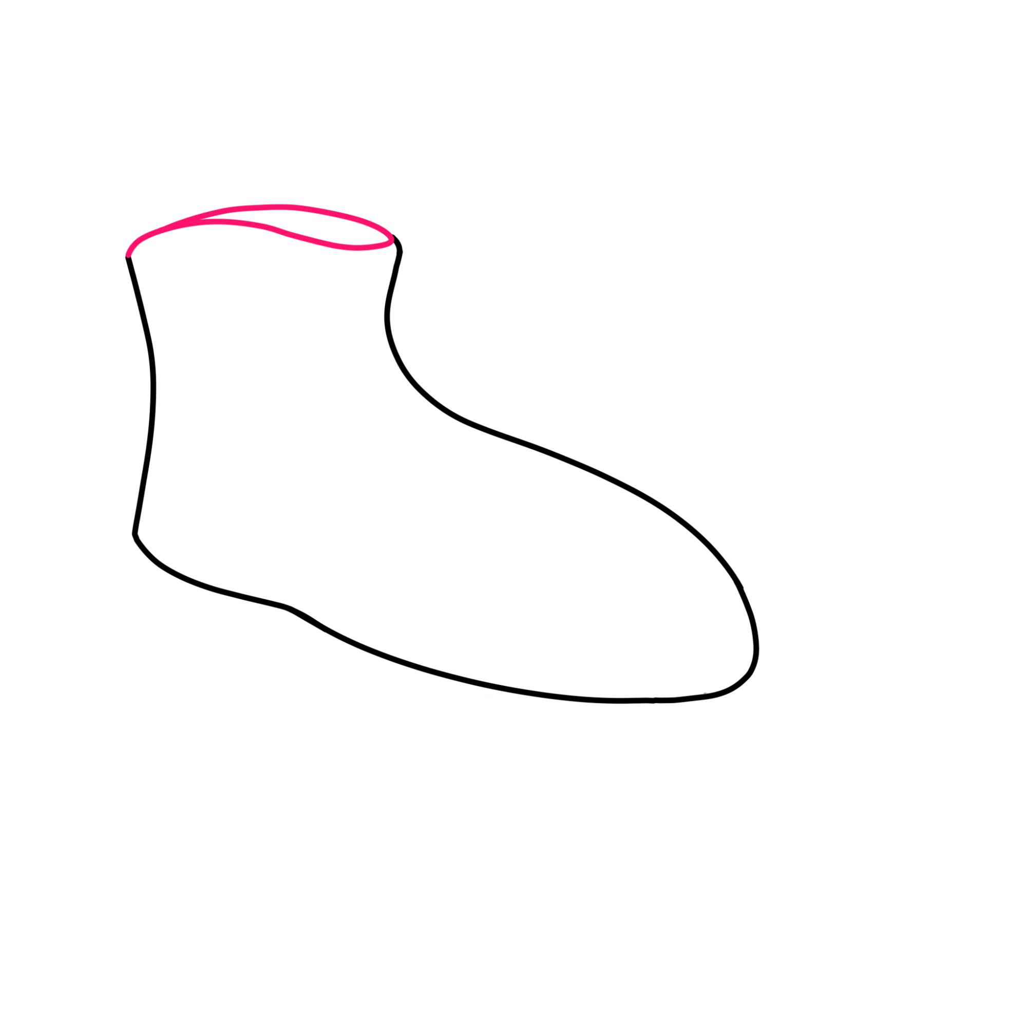 How to Draw Ice Skates - Step-2