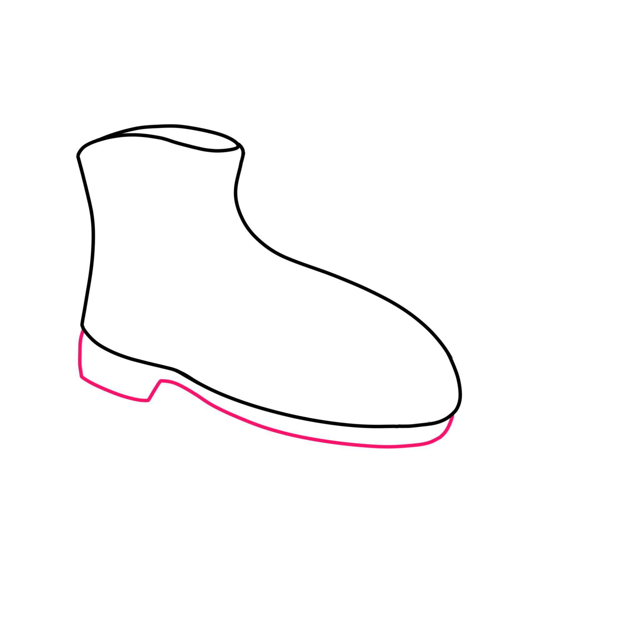 How to Draw Ice Skates - Step-3