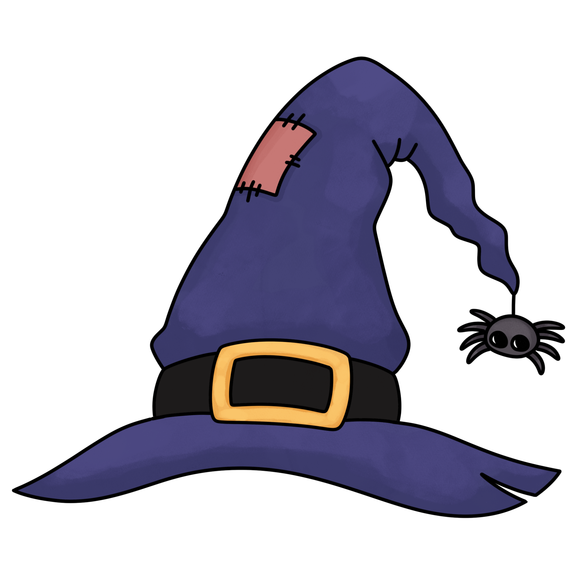 How to Draw a Witch Hat