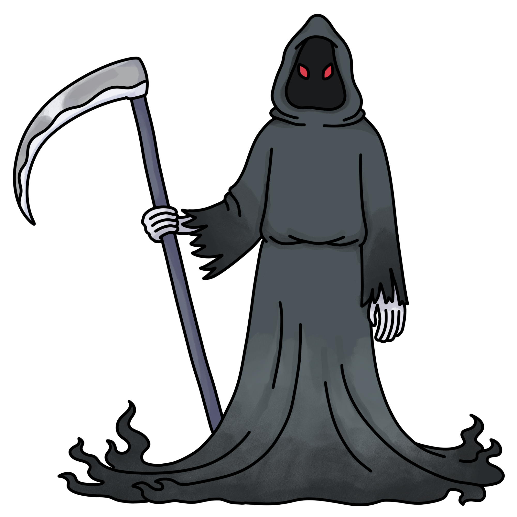 How to Draw the Grim Reaper