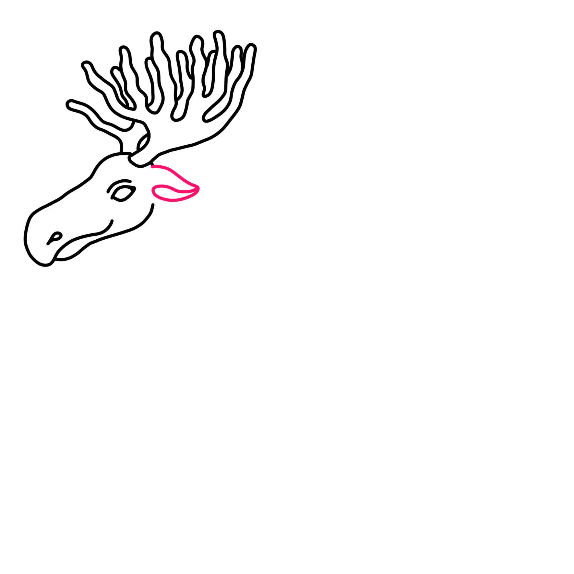 How to Draw a Moose - Step-6