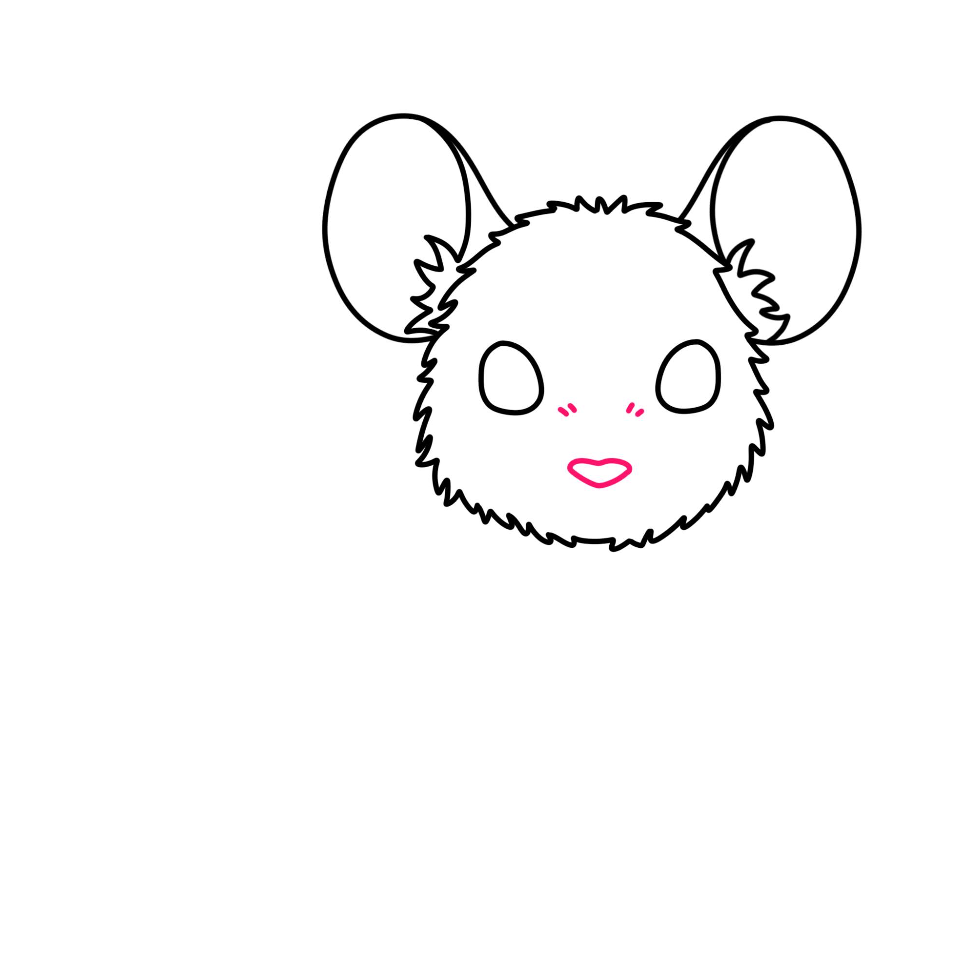 How to Draw a Mouse - Step-4