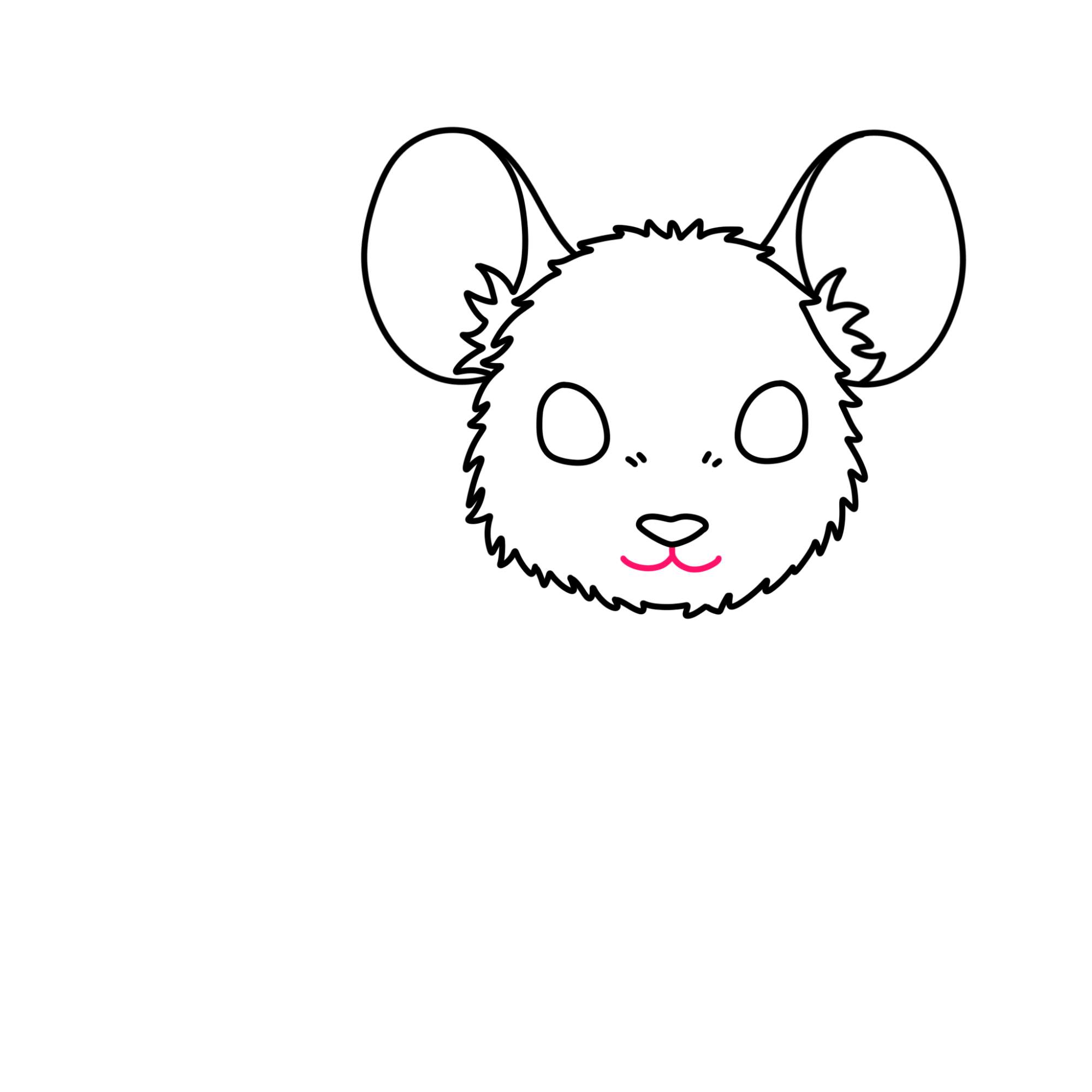 How to Draw a Mouse - Step-5