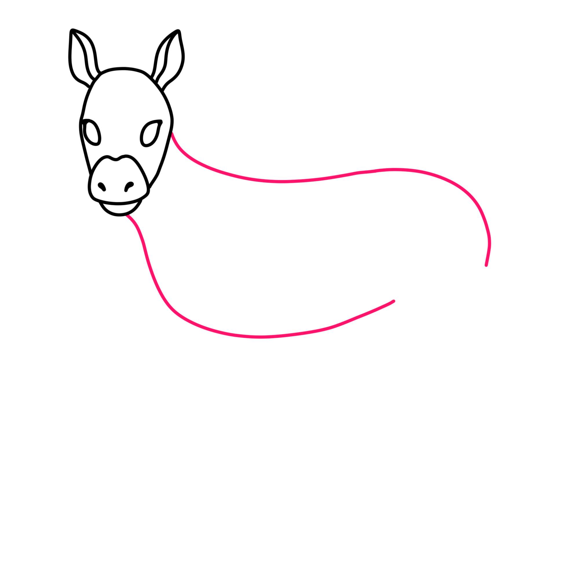 How to Draw a Zebra - Step-6