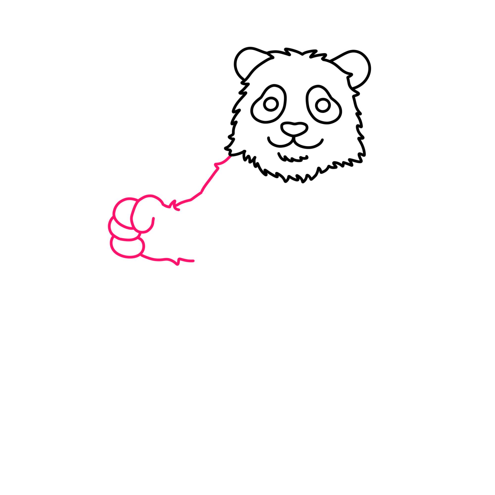 Panda Drawing for Kids - Step-6